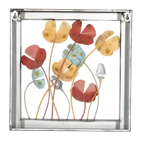 Multicolor Metal Traditional Floral Wall D&eacute;cor Set, 4ct. {6}