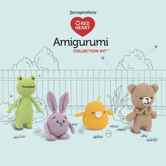 Red Heart&trade; Backyard Amigurumi Crochet Kit {5}