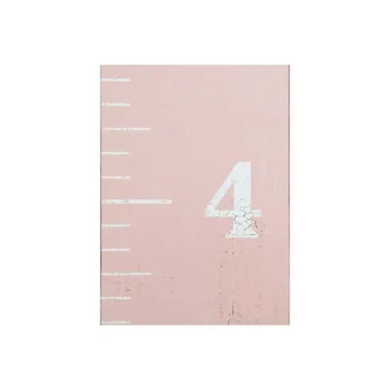 Hello Honey&reg; 66'' Pink Growth Chart Ruler Wall D&eacute;cor {4}