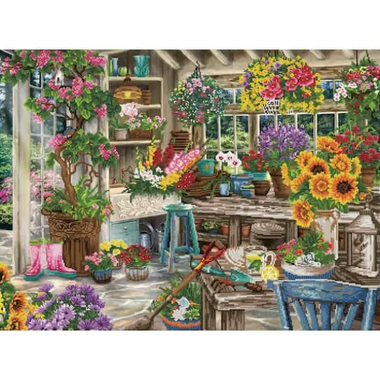 Diamond Dotz&reg; Advanced Gardener's Paradise Diamond Facet Art Kit {1}