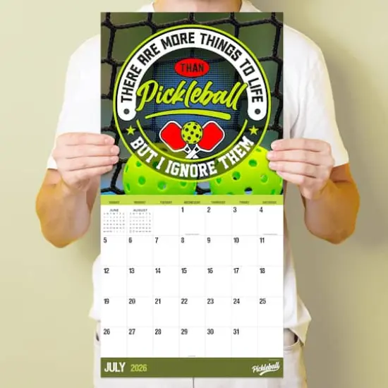 2026 Pickleball is Life Wall Calendar {5}