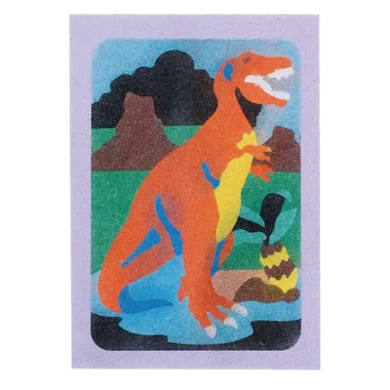 S&S&reg; Worldwide Dinosaur Sand Art Board Set {1}