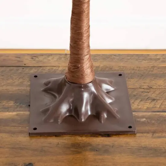 3ft. Pre-Lit Autumn Eucalyptus Artificial Fall Tree with Pinecones, Berries and 36 Warm White LED Lights {6}