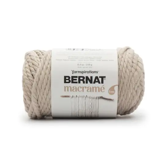 Bernat&reg; Macram&eacute;&trade; Yarn Taupe {1}
