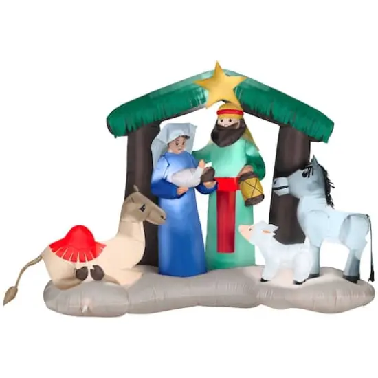 6.5ft. Airblown&reg; Inflatable Nativity Scene {1}