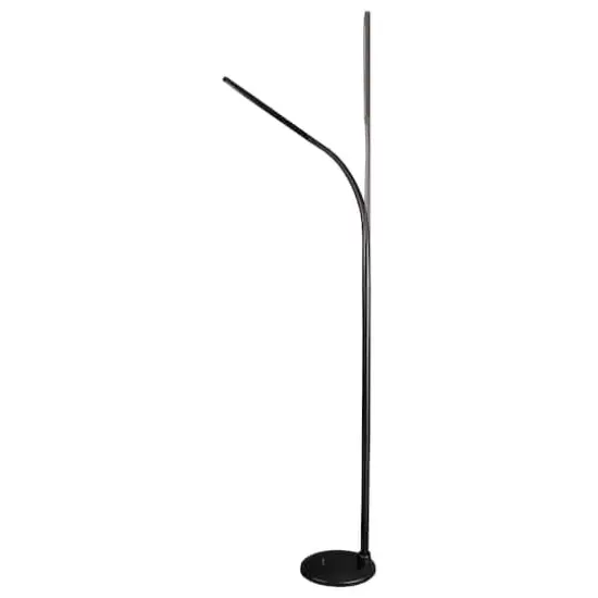 OttLite Natural Daylight LED Flex Floor Lamp Black {5}