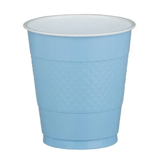 JAM Paper 12oz. Baby Blue Plastic Cups, 20ct. {5}