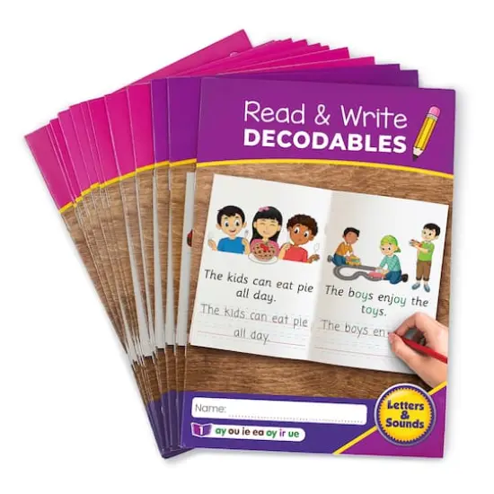 Junior Learning Read & Write Decodables Set B {3}