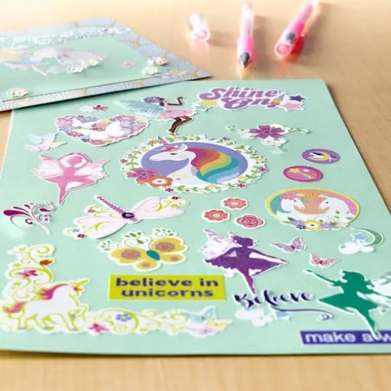 Unicorns & Fairies Sticker Book by Recollections&trade; {3}