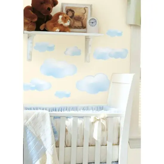 RoomMates Clouds Peel & Stick Wall Decals {5}