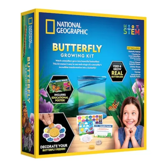 National Geographic&trade; Butterfly Growing Kit {6}