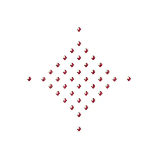 John Bead PRECIOSA 4mm Czech Crystal Bicone Beads, 40ct. Siam AB {4}