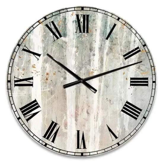 Designart A Woodland Walk Into The Forest V Traditional Wall Clock {1}