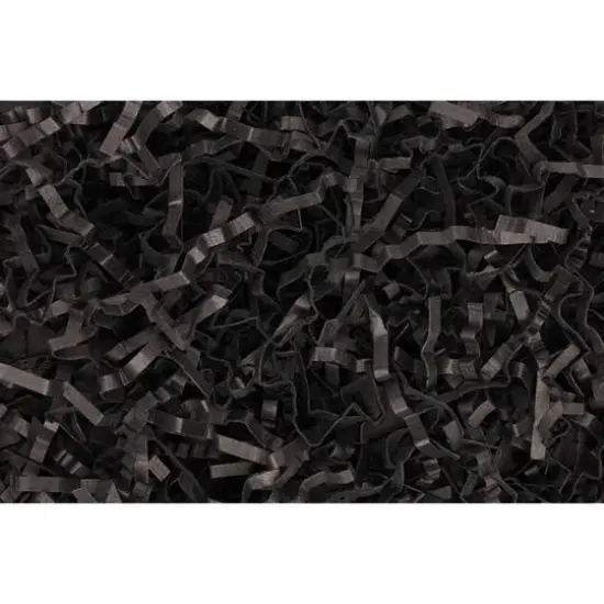Essentials by Leisure Arts Crinkle Shred Box, 10lb. Black {1}