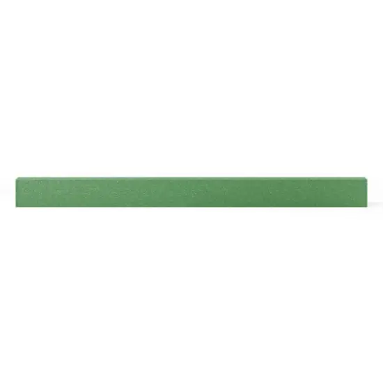 FloraCraft&reg; FloraFōM&reg; 35.75" x 2" x 2.75" Green D&eacute;coBar&trade; Foam Blocks, 2ct. {3}