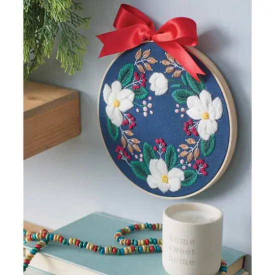 Leisure Arts Seasonal Embroidery Book {8}