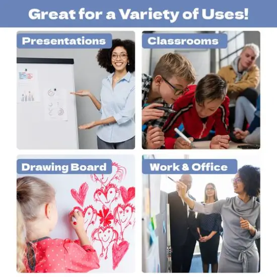 ArtSkills&reg; 10 Pack 22" x 28" Poster & Presentation Dry Erase Foam Board {6}