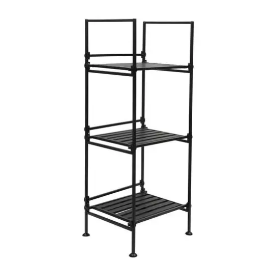 Organize It All 3 Tier Square Shelving Tower {10}