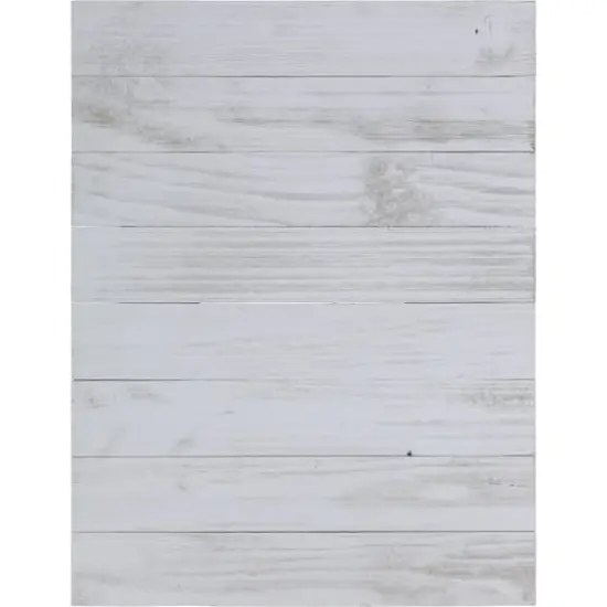 Hampton Art&trade; 12" x 16" Whitewashed Wood Panel {1}