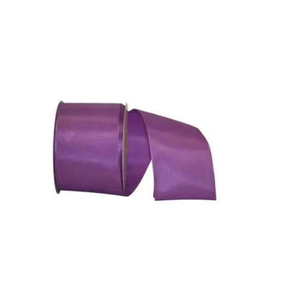 Reliant 2.5" x 25yd. Rhapsody Taffeta Wired Ribbon Grape {1}