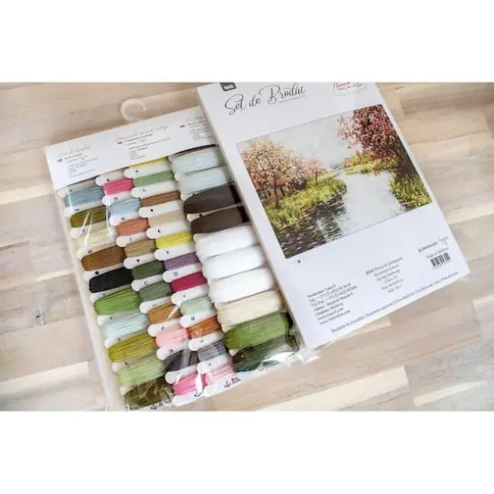 Luca-S Spring Landscape Counted Cross Stitch Kit {4}