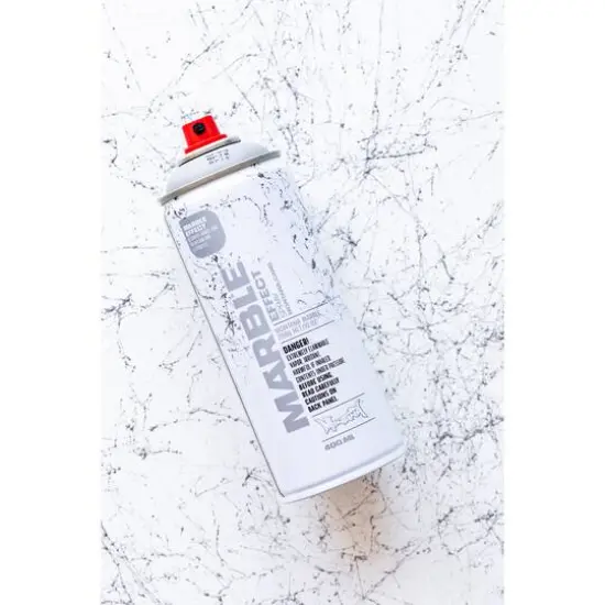 Montana&trade; Cans Marble Effect Spray Paint, 400mL Gray {8}