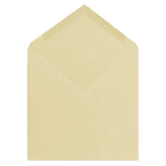 JAM Paper 7.5" x 7.5" Ivory Square Invitation Envelopes with Euro Flap, 25ct. {3}