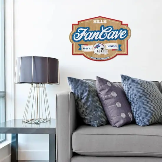 NFL Fan Cave Sign Buffalo Bills {3}