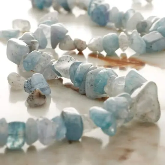 Aquamarine Chip Beads by Bead Landing&trade; {3}