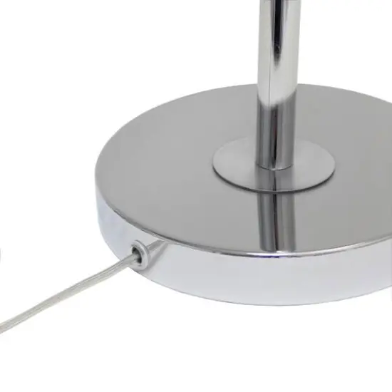 Lalia Home 2.5ft. Vertically Adjustable Desk Lamp Chrome {9}