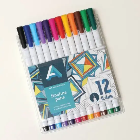 Art Alternatives Fineline Pen 12 Color Set {5}