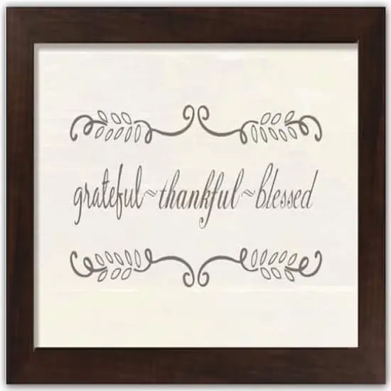 Blessed Framed Print Wall Art {1}