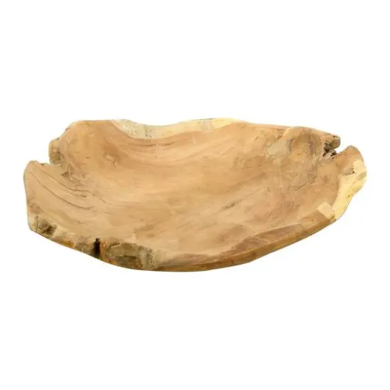 Hello Honey&reg; 4" Assorted Large Teak Wood Bowl {7}