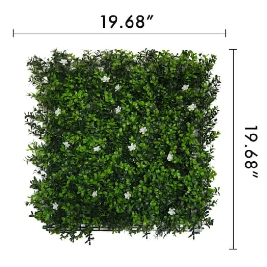 "Tulum" Artificial Foliage Plant Green Wall Panels, 4ct. {3}