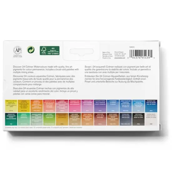 Winsor & Newton&trade; Cotman Watercolour&trade; Travel Set {8}