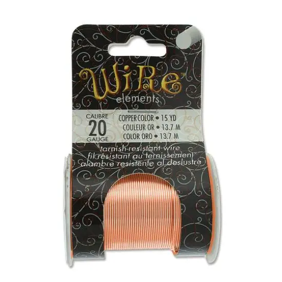 The Beadsmith&reg; Wire&trade; Elements 20 Gauge Tarnish-Resistant Wire Silver {2}