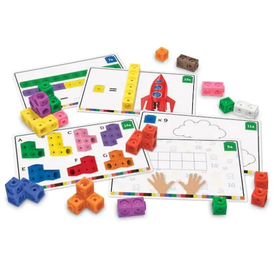 Learning Resources MathLink Cubes Early Math Activity Set {4}