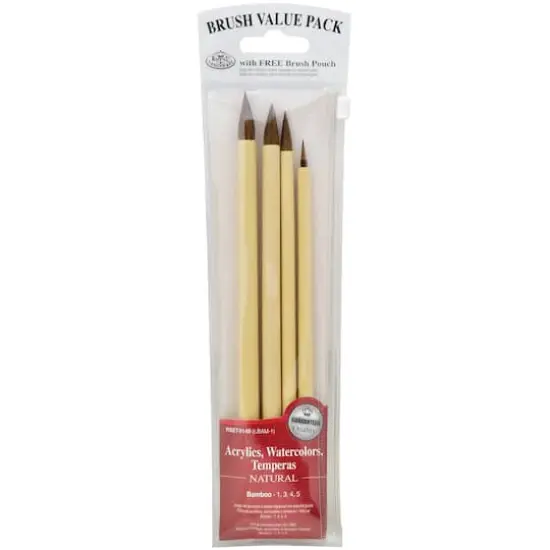 Bamboo Brown Hair Value Pack Brush Set {1}