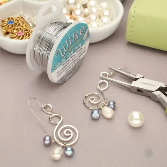 The Beadsmith&reg; Wire Elements&trade; 20 Gauge Tarnish Resistant Soft Temper Wire, 6yd. Titanium {4}