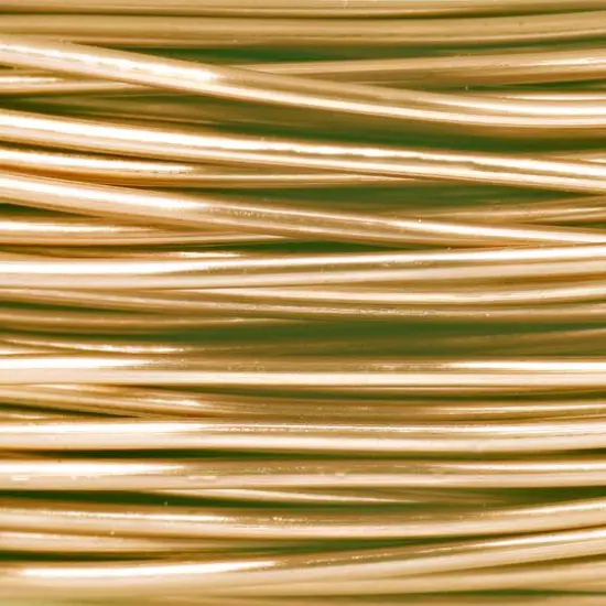 The Beadsmith&reg; Wire Elements&trade; 18 Gauge Tarnish Resistant Soft Temper Wire, 50ft. Gold {7}