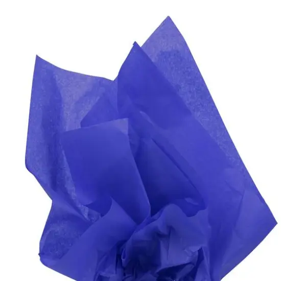 JAM Paper 20" x 26" Tissue Paper, 2 Packs of 10 Sheets Presidential Blue {8}