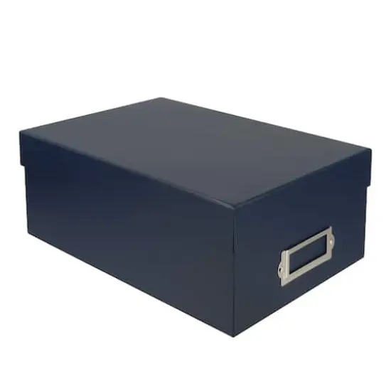Navy Photo Box by Simply Tidy&trade; {4}