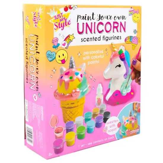 Just My Style&reg; Paint Your Own Scented Unicorn Figurines {5}