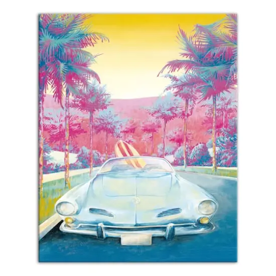 Beach Convertible 16" x 20" Canvas Wall Art {1}