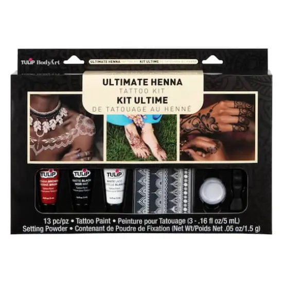 Tulip&reg; Body Art&reg; Ultimate Henna Tattoo Kit {1}