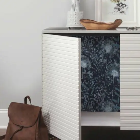 RoomMates Dandelion Peel & Stick Wallpaper Blue {5}