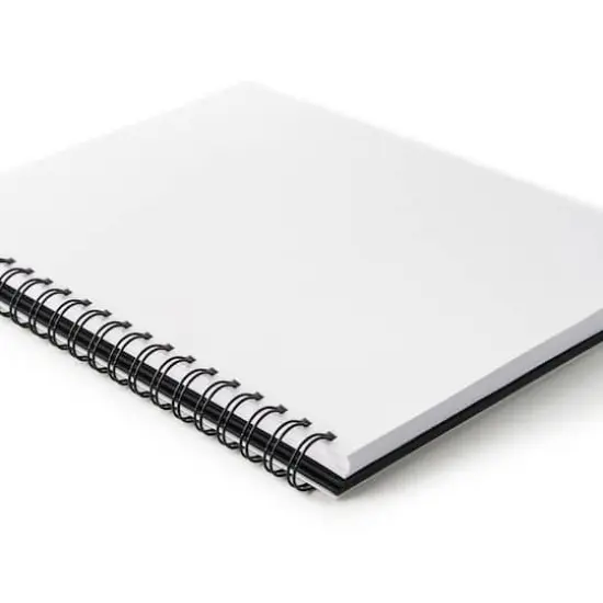 Black Hard Cover Mixed Media Pad by Artist's Loft&trade;, 8.5" x 11" {5}