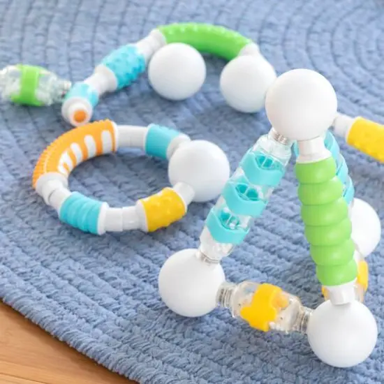 Guidecraft Grippies&reg; Shake, Build & Curve Set {6}