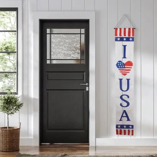 5.9ft. Stars & Stripes Patriotic Door Banner Set {3}