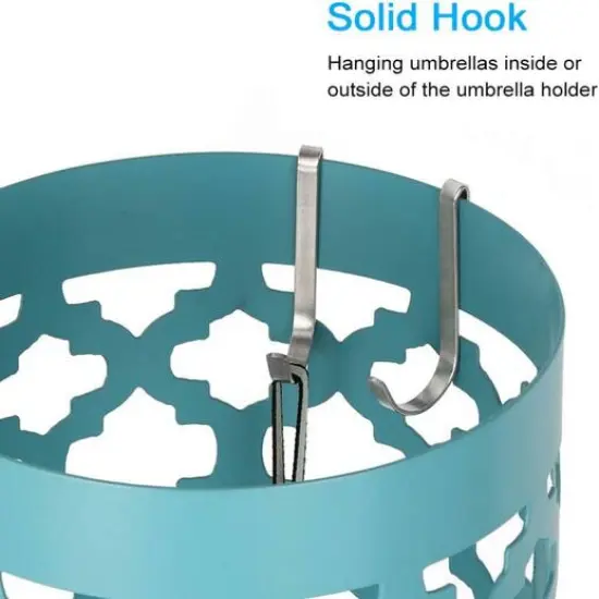 NEX&trade; Metal Umbrella Stand Rack Blue {5}